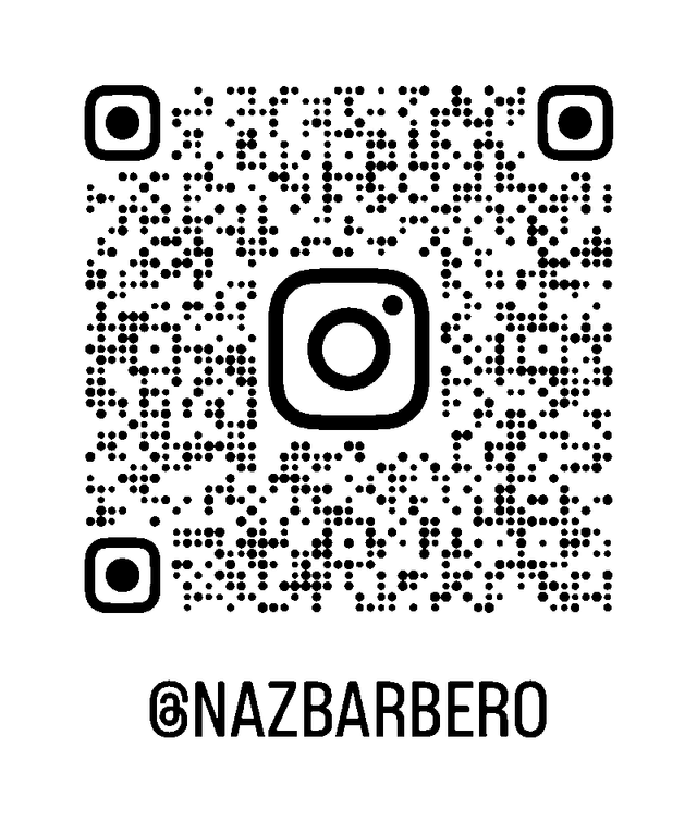 Suivre @nazbarbero sur Instagram (QR code à scanner)